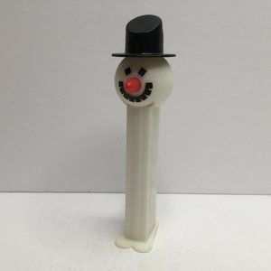 Vintage Pez Candy Snowman Dispenser Frosty The Snowman Christmas Collection